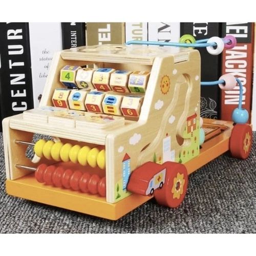 Armoire éducative en bois Kruzzel