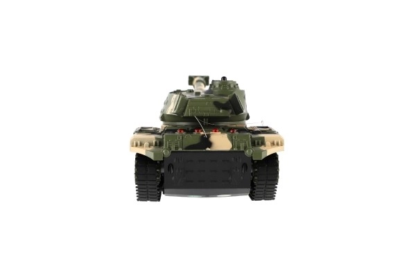 Tank RC en plastique 27cm 27MHz avec batterie+pack rechargeable avec son dans boîte 37x17x19cm