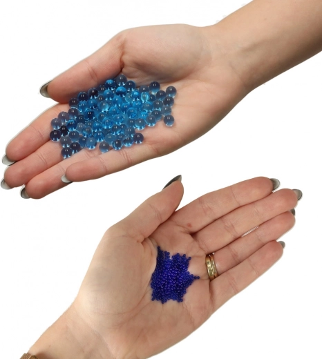 Tailles variables après hydratation