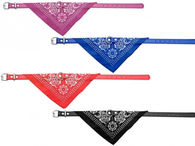 Collier élégant pour chiens et chats avec bandana