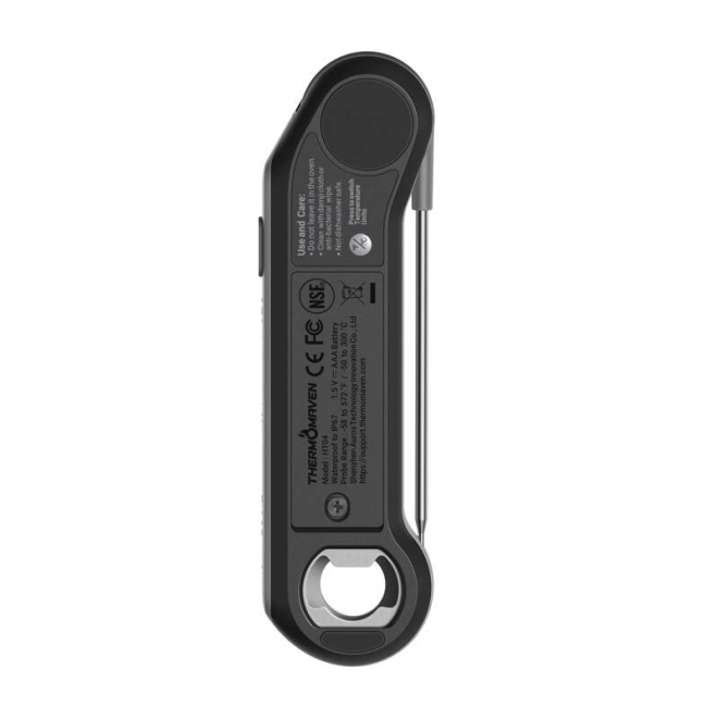 Thermomètre manuel ThermoMaven F1 Turbo noir