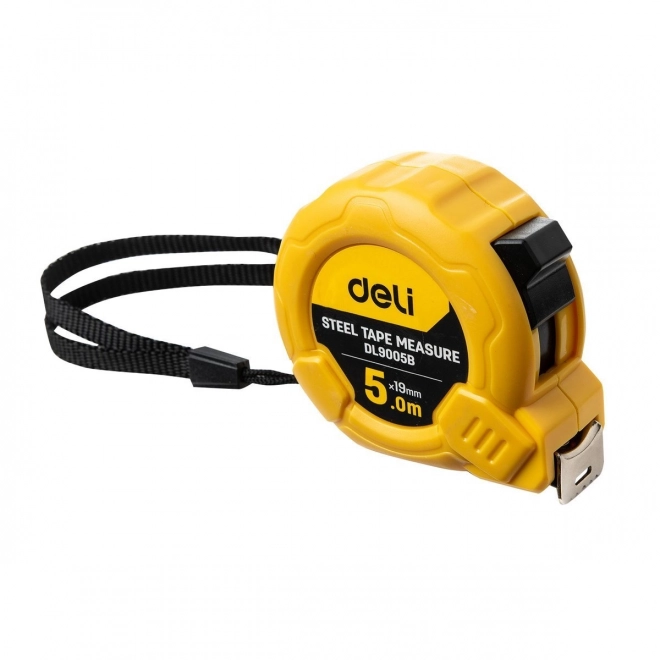 Mètre 5m/19mm Outils Deli EDL9005B (Jaune)