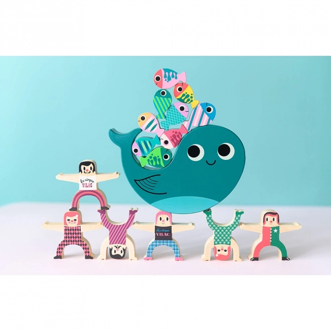 Vilac Figurines en bois acrobates