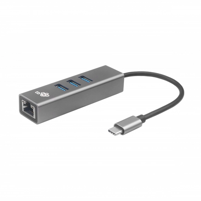 Adaptateur USB-C avec RJ45 + 3 ports USB-A - 1000 Mb/s