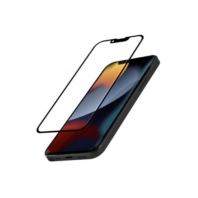 Verre de protection antibactérien 3D pour iPhone avec cadre d'installation – iPhone 14 / iPhone 13 / iPhone 13 Pro