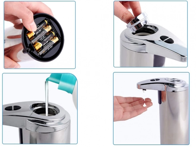 Distributeur automatique de savon sans contact