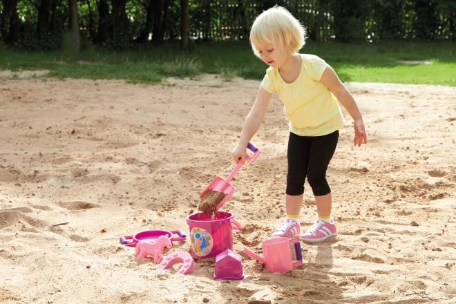 Lena set de sable ferme avec poney