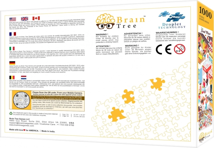 Accessoires riches dans la boîte