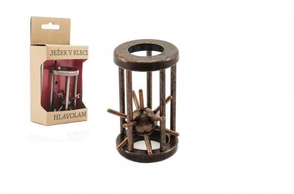 Casse-tête - hérisson en cage