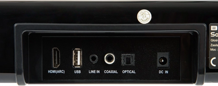 Large connectivité incluant HDMI (ARC)