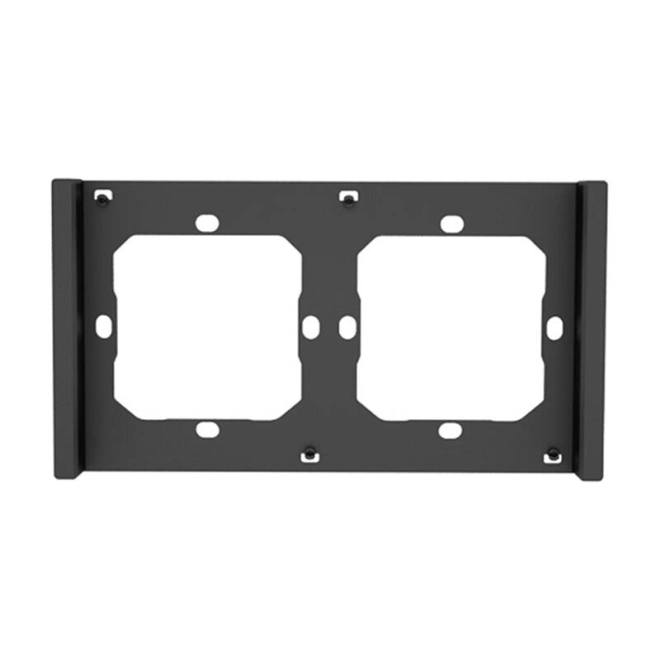 Cadre pour double interrupteur Sonoff M5 80 graphite/noir