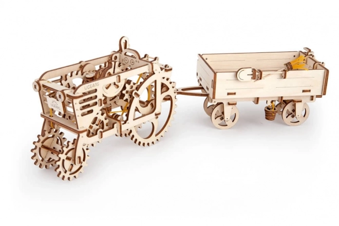Ugears Puzzle 3D - Remorque 68 pièces
