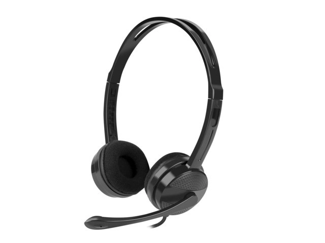 Casque avec microphone Natec Canary GO noir