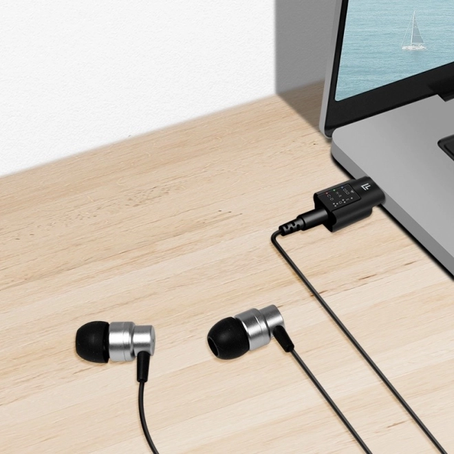 Adaptateur audio USB-C/M vers 3.5mm/F avec DAC et EQ