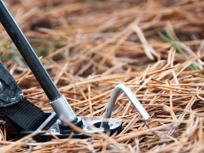 Piquets d’ancrage en acier pour tente