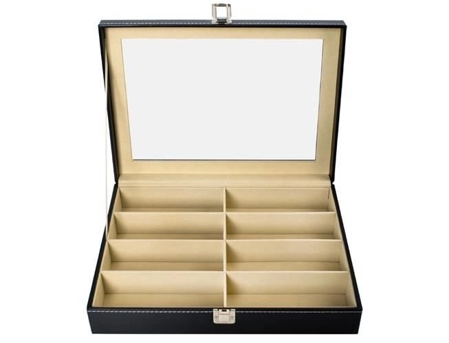 Organisateur pour lunettes 8 compartiments