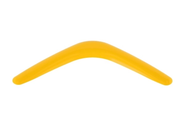 Boomerang en plastique 28cm 3 couleurs