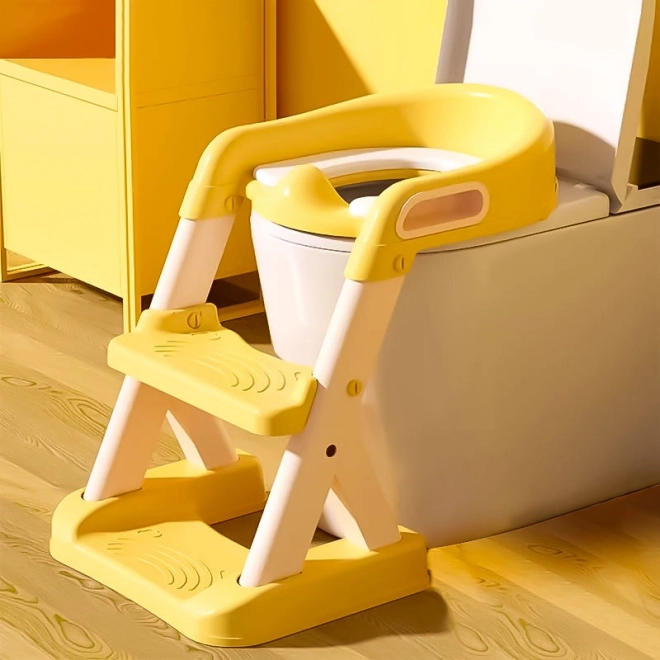 Siège de toilette pour enfants avec échelle ECOTOYS