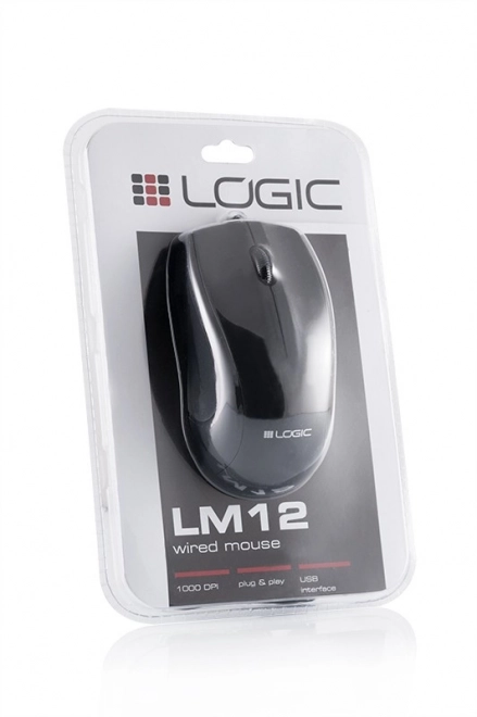 Souris optique filaire Logic LM-12