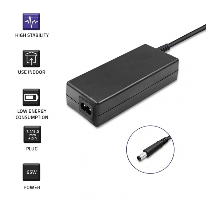 Adaptateur pour notebook Dell 65W 19.5V 3.34A