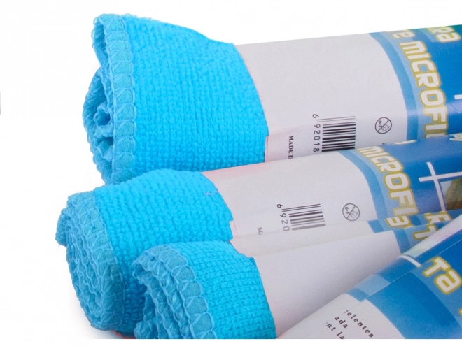 Ensemble de lingettes de nettoyage en microfibre 12 pcs