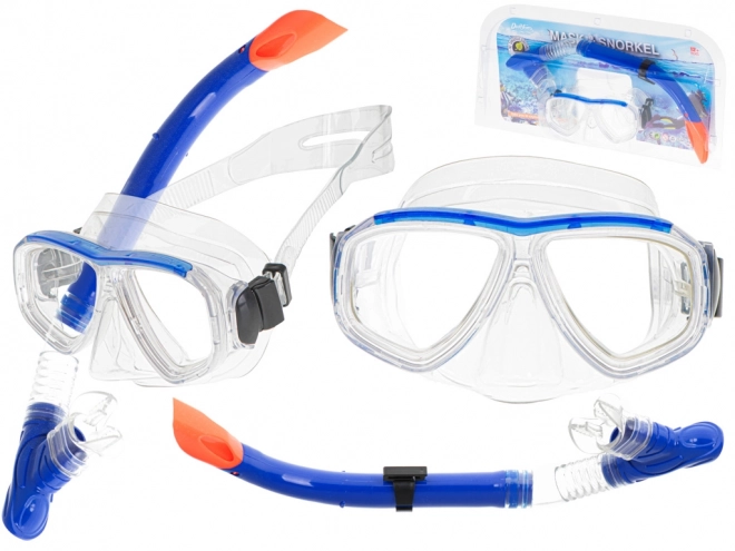 Masque de plongée pour snorkeling + ensemble de tubas
