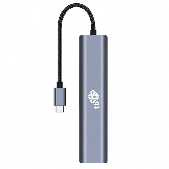 HUB adaptateur USB-C 6v1 - HDMI, 3x USB, PD, RJ-45