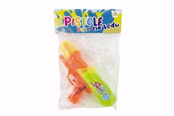 Pistolet à eau en plastique 24 cm - 2 couleurs