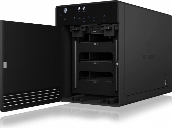 Connectez jusqu’à 4 disques dans un seul châssis