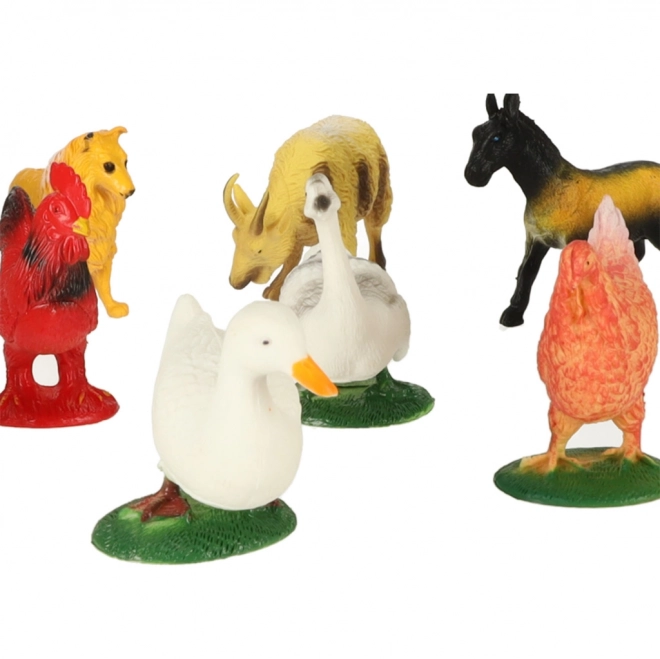 Ensemble de Figurines Éducatives d'Animaux de la Ferme