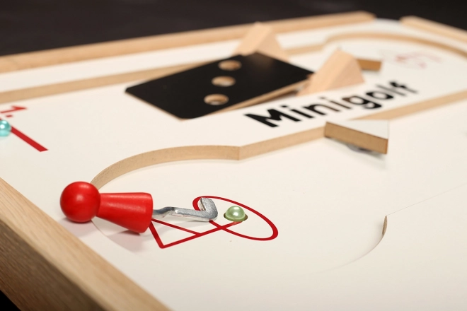 Minigolf de table en bois