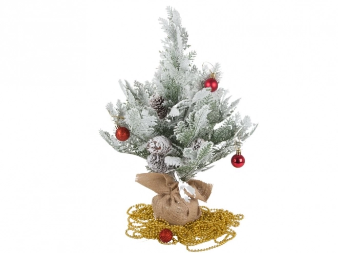 Arbre de Noël artificiel enneigé 45 cm