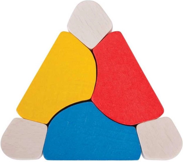 Bigjigs hochet en bois coloré