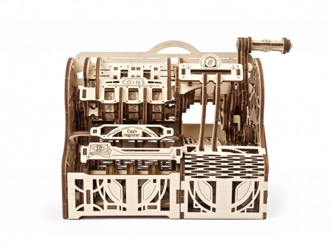 Puzzle mécanique en bois 3D Ugears Caisse enregistreuse