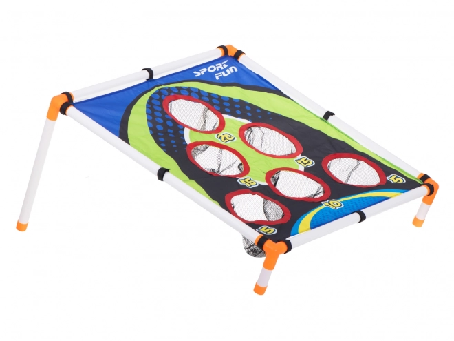 Jeu de lancer amusant avec cible