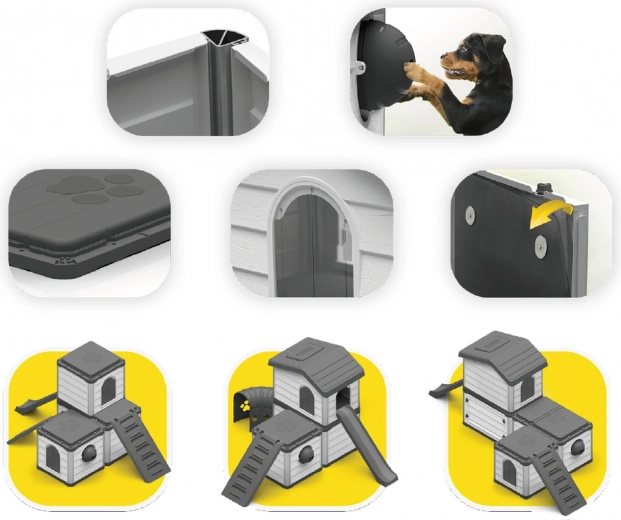 Structure modulaire sans outils
