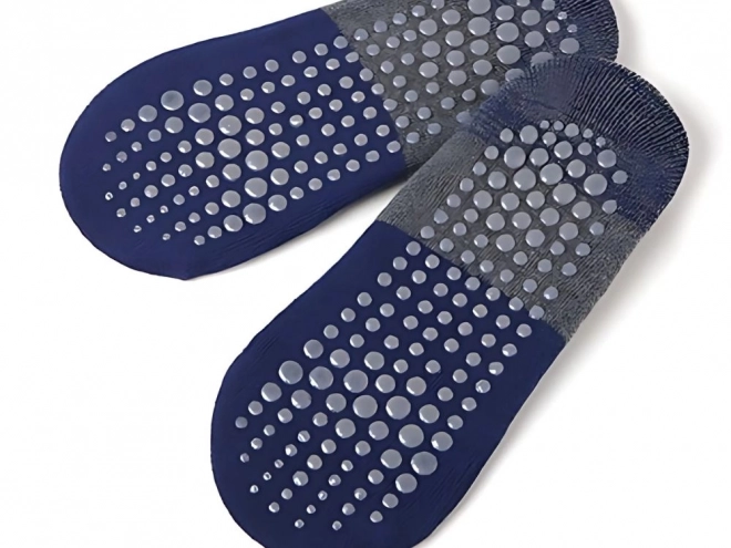 Chaussettes de yoga antidérapantes en coton respirant