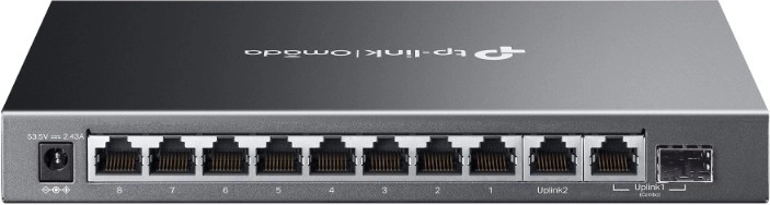 8× PoE+ avec une puissance jusqu’à 123 W