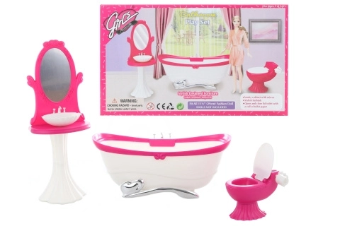 Salle de bain Glorie pour poupées