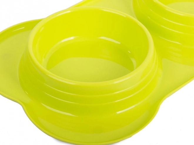 Double bol pour chiens et chats 400 ml x 2