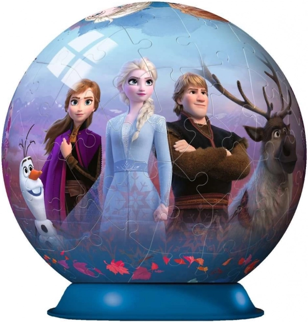 Ravensburger puzzle 3D boule : La Reine des neiges 2