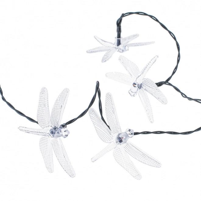 Éclairage de jardin solaire libellule 6,5 m 30LED multicolore