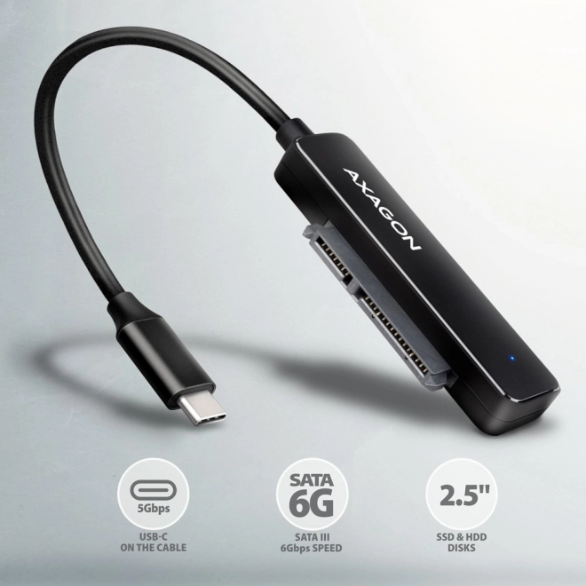 Adaptateur USB-C vers SATA HDD/SSD AXAGON FASTPort2