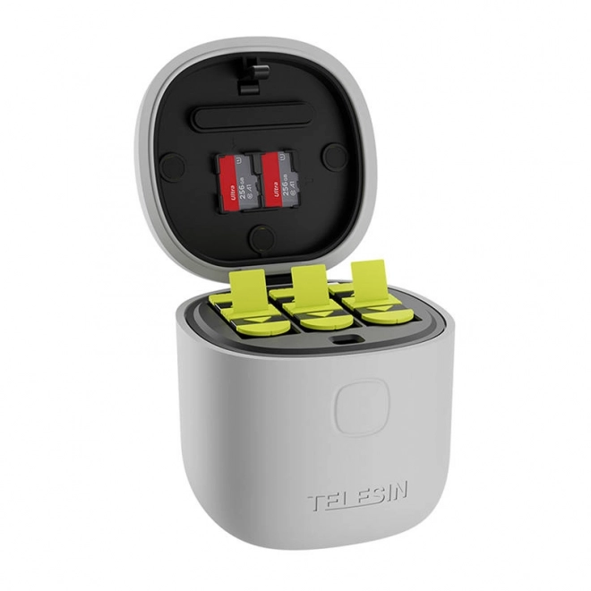 Chargeur étanche Telesin Allin box pour GoPro Hero 9 / Hero 10 + 3 batteries