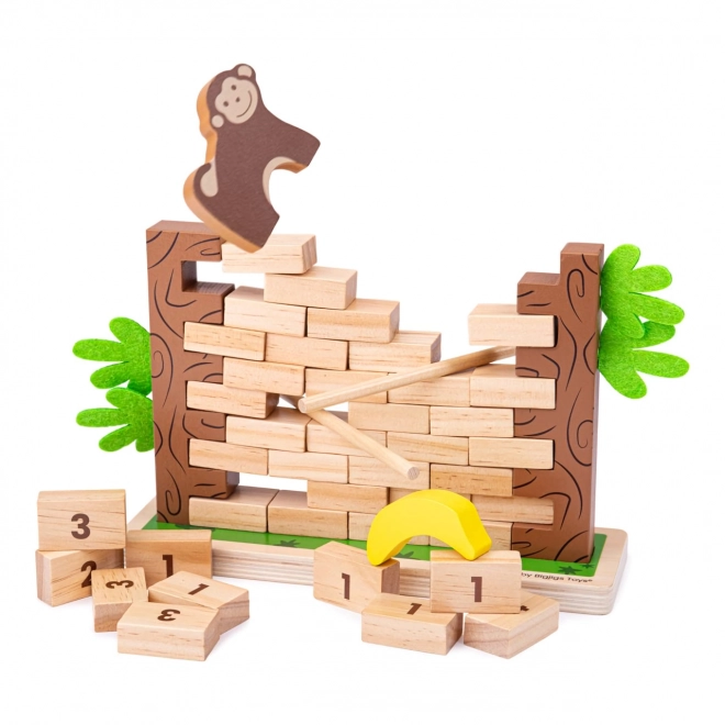 Bigjigs Toys Jeu en bois motorique Jungle débordante
