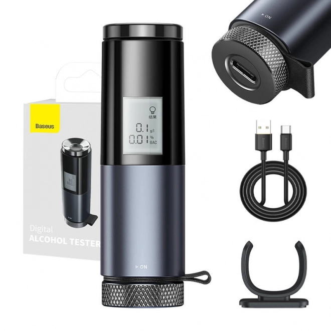 Testeur d'alcool Baseus avec écran LCD