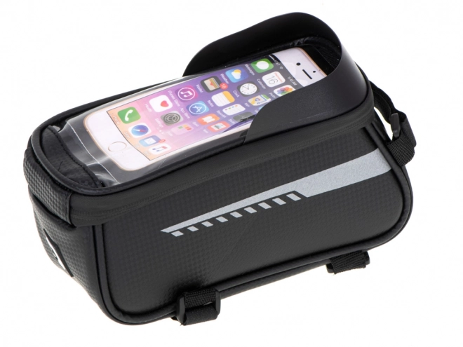 Sac de vélo étanche pour guidon avec support pour téléphone