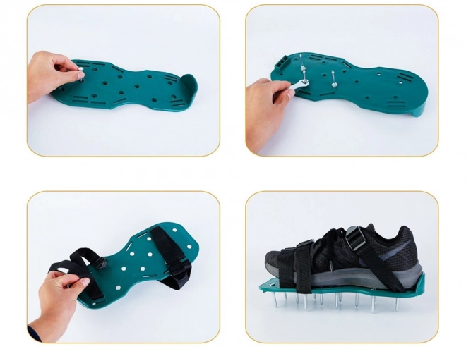 Chaussures d'aération de jardin pour pelouse