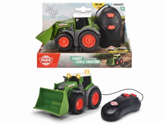Tracteur Fendt avec câble - 14cm