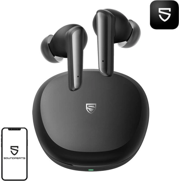 Écouteurs sans fil SoundPEATS Life Lite noir